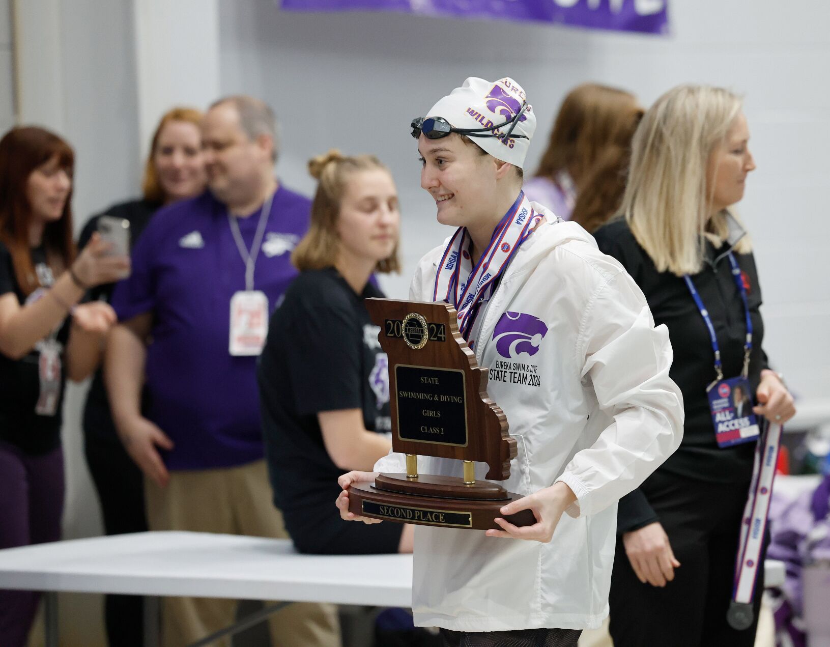 Class 2 state swimming championship